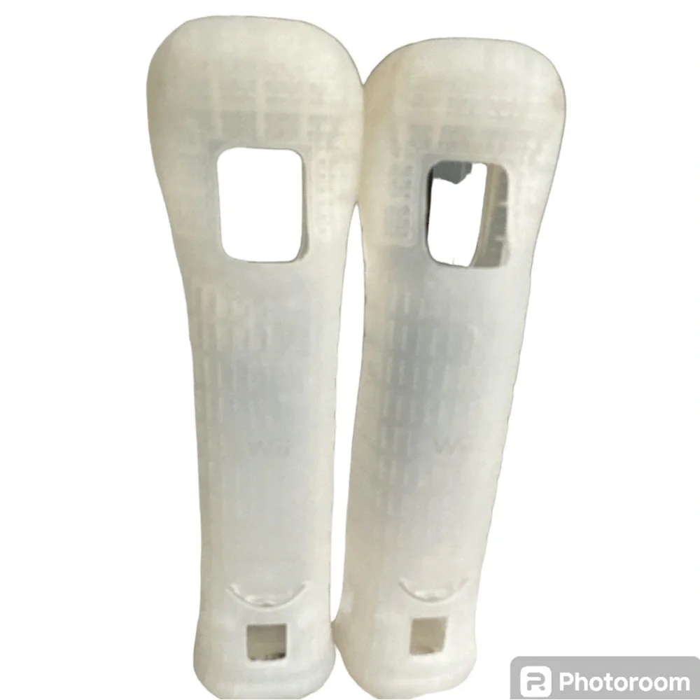 Lot Of 2 Nintendo Wii Remote Sleeve Silicone Rubber For Motion Plus Adapter